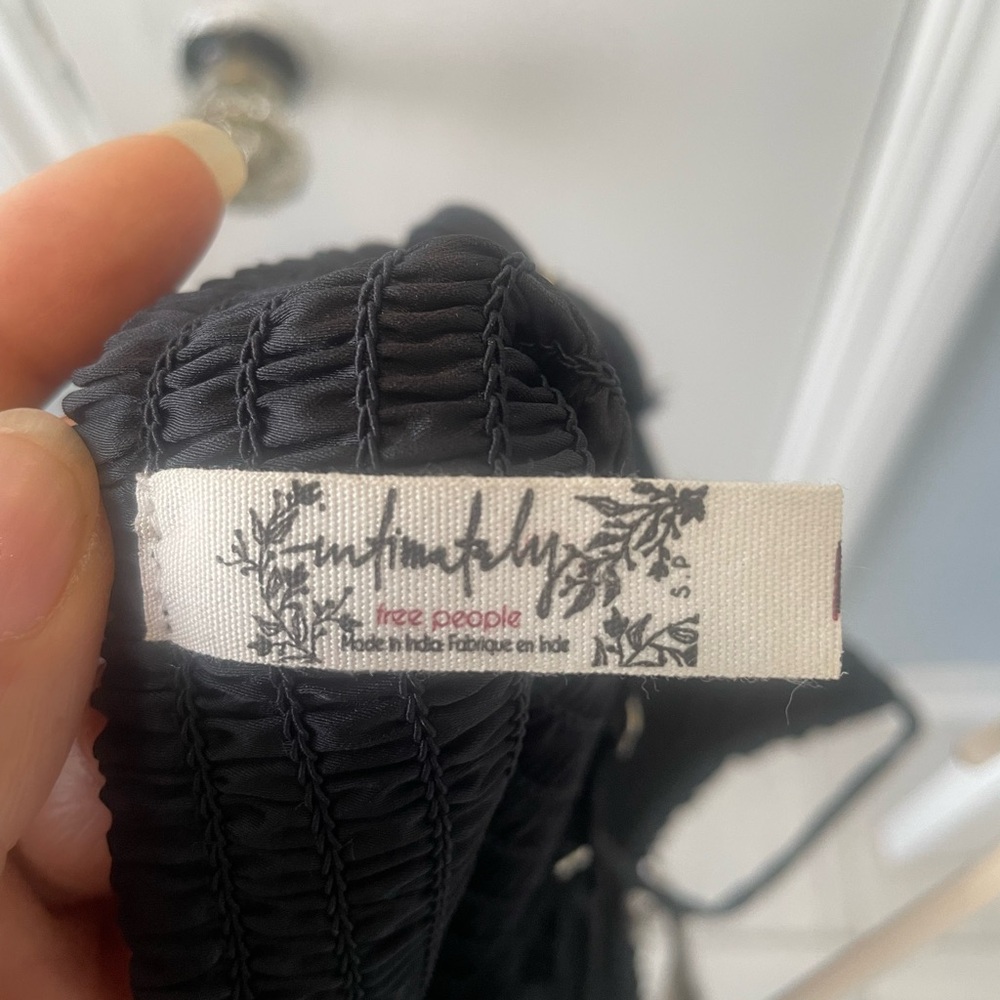 Free People Black Tank top - Picture 4 of 4